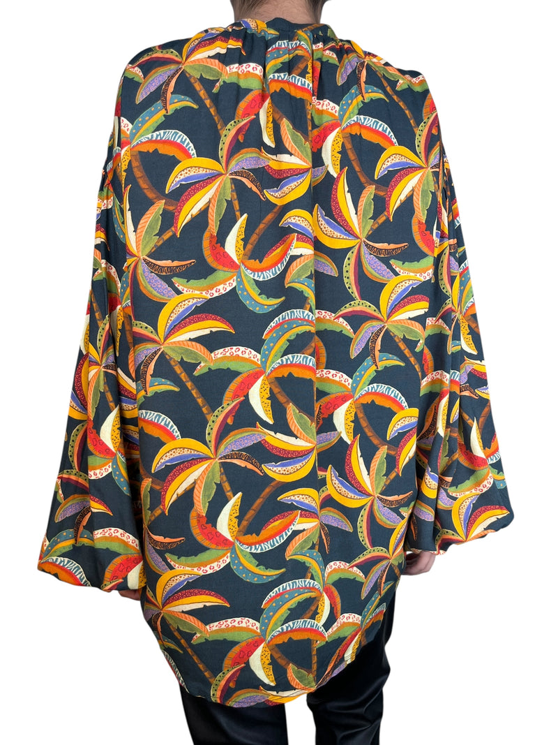 Blusa Caoba Palms