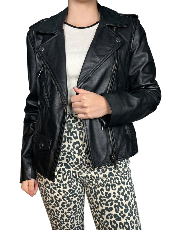 Chaqueta Cuero Biker