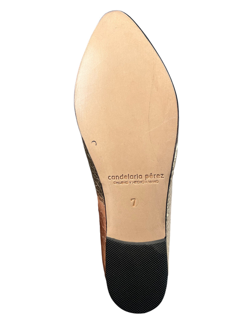 Mocasines Roberta Dorado
