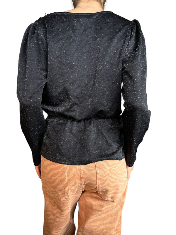 Blusa Fibras Metalizadas