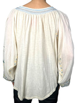 Remera Paulete Bordada
