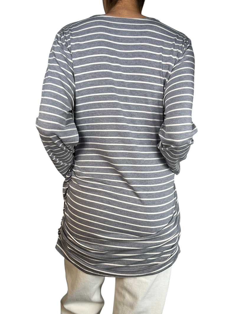Polera Rayas Maternal