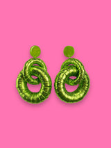 Aros Verde Metallic