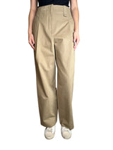 Pantalón Pinzas Beige