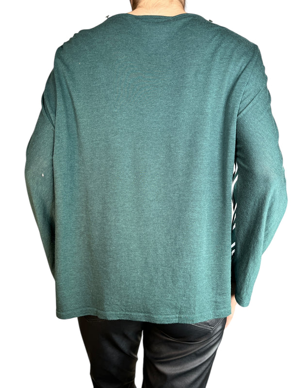 Blusa Viscosa Rayas