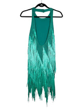 Vestido Tejido Flecos