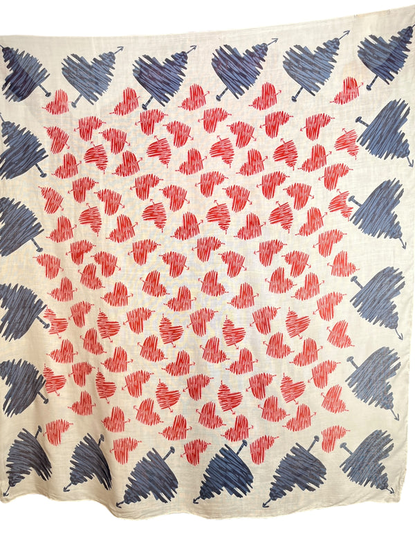 Pañuelo Corazones