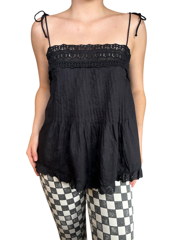 Top Broderie