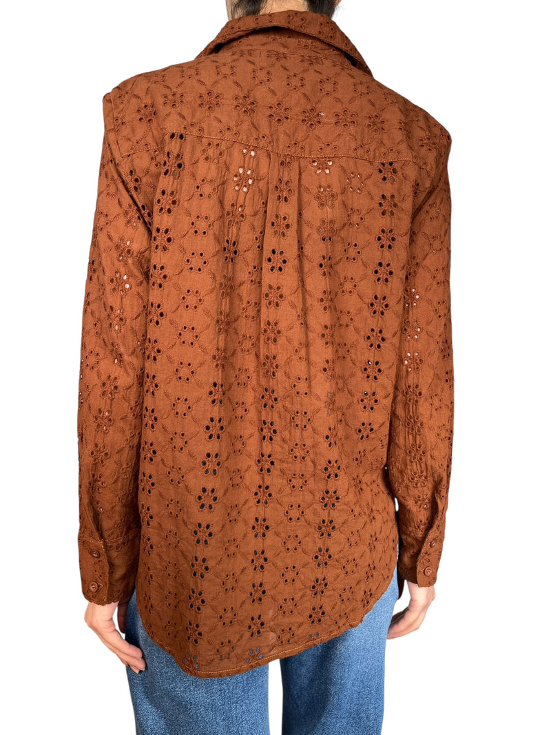 Blusa Broderie
