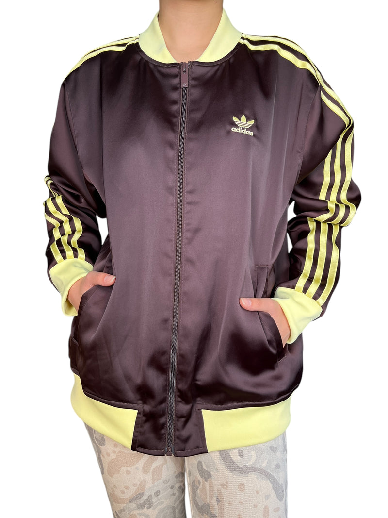 Chaqueta Bomber 3 Tiras Satén