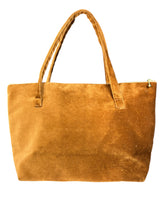 Cartera Velvet Camel