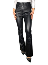 Pantalón Flare Cuero