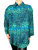 Blusa Estampada Seda