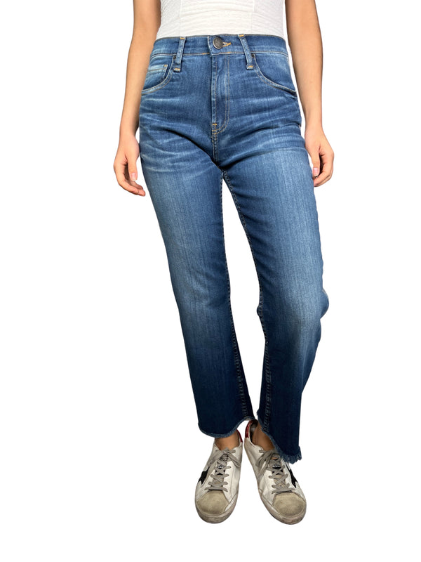 Jeans Straight Crop Loose