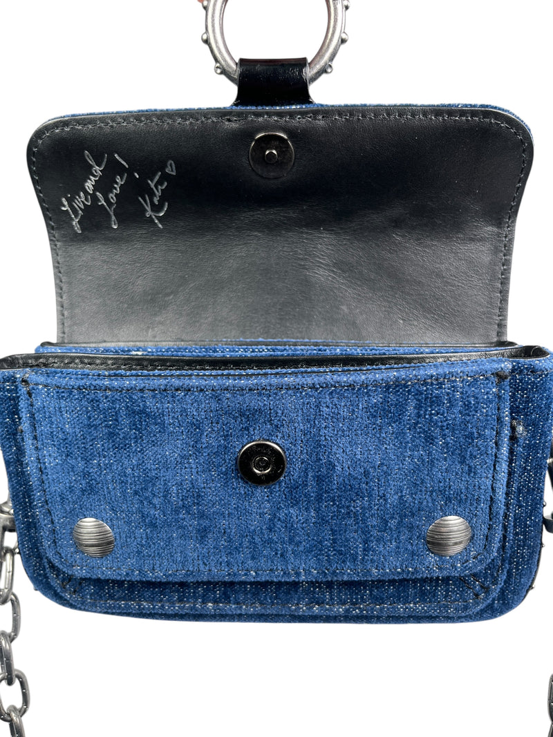 Bandolera Kate Wallet Denim