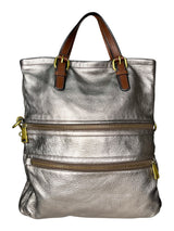 Cartera Cuero Metalizado