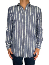 Camisa Lino Rayas