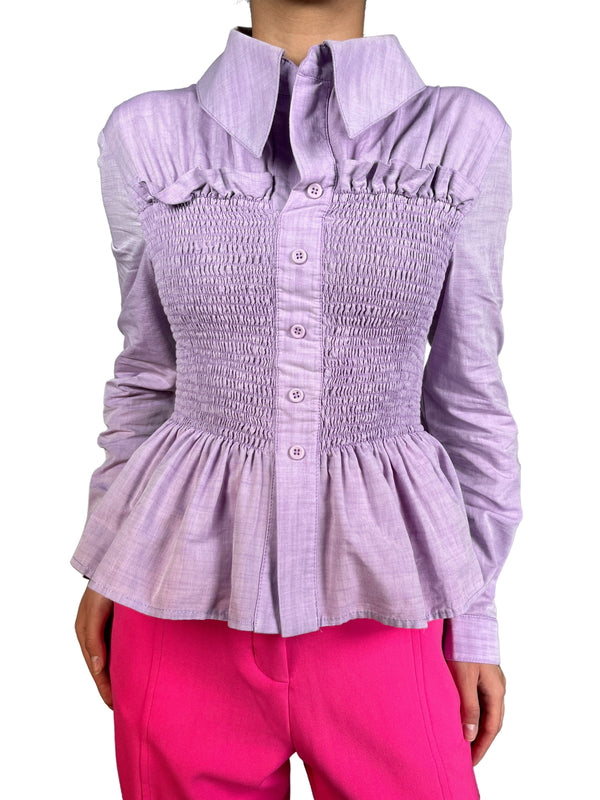 Blusa Detalles Fruncidos