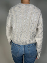 Sweater Detalles Plateados