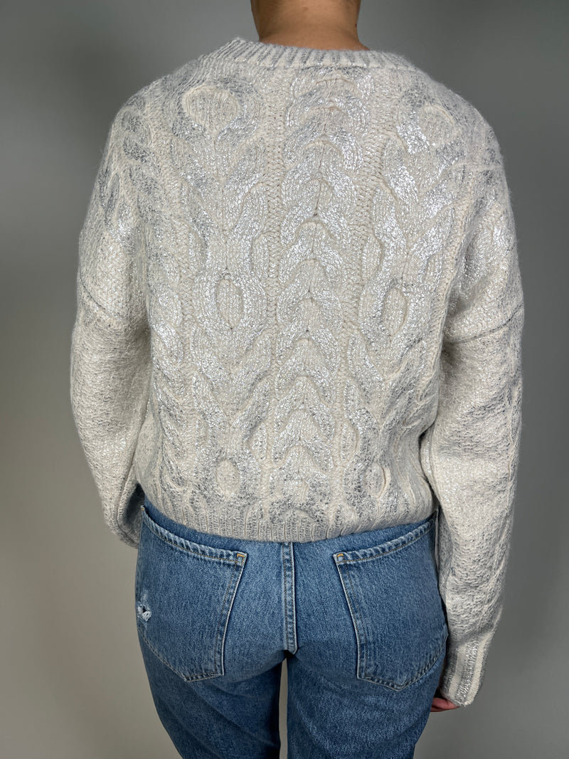 Sweater Detalles Plateados