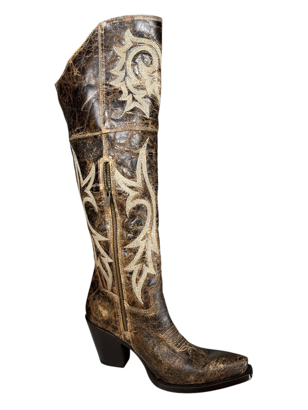 Botas Cowboy Café