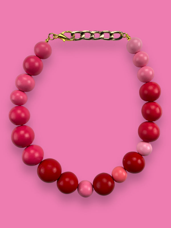 Collar Esferas Multicolor