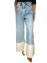 Jeans Culotte Bicolor