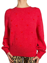 Sweater Corazones Bordados