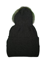 Poncho Lana Capucha Pelo de Mapache NIÑO