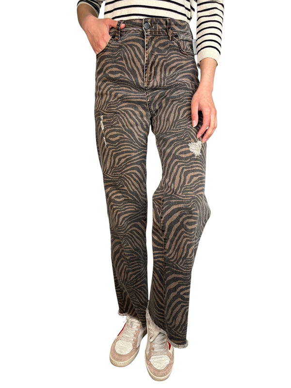 Jeans Animal Print