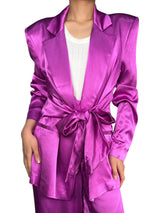 Blazer Viscosa Satinado