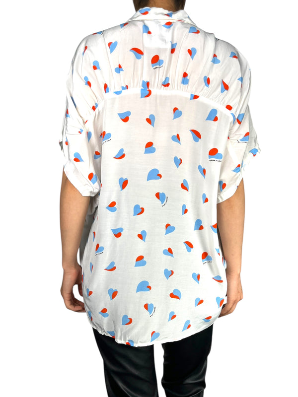 Blusa Viscosa Corazones
