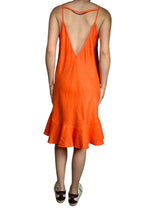 Vestido Orange Lino