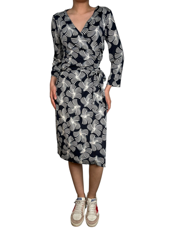 Vestido Wrap Seda