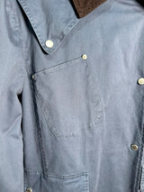 Chaqueta Cuello Cotelé Café