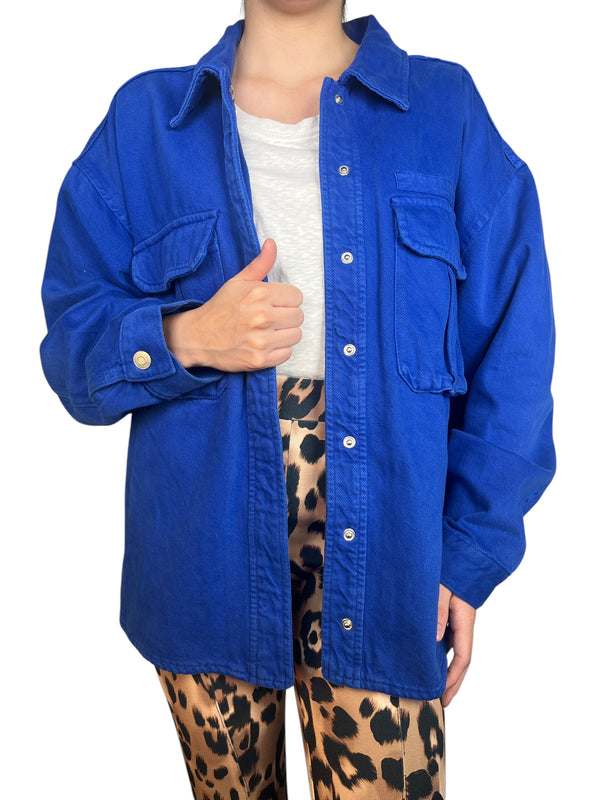 Chaqueta Denim Azul Rey
