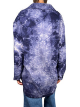 Blazer Oversize Azul Tie Dye 