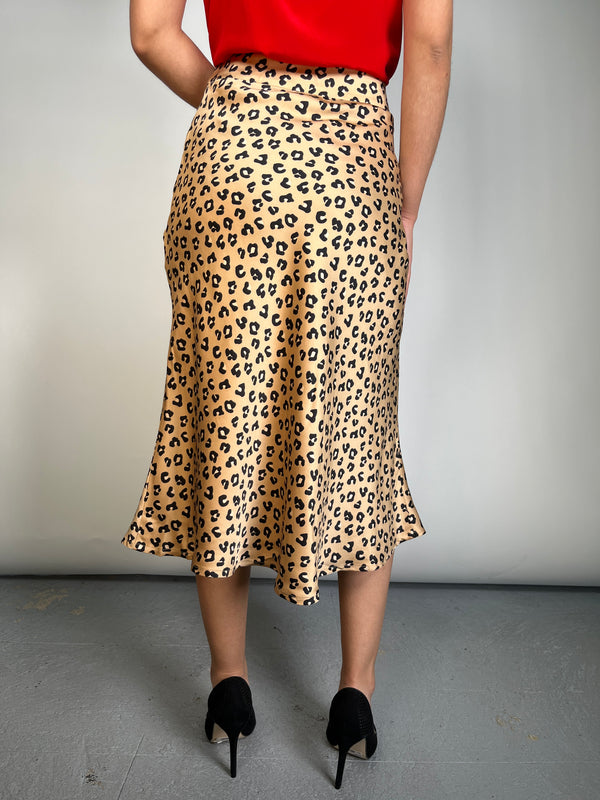 Falda Leopardo