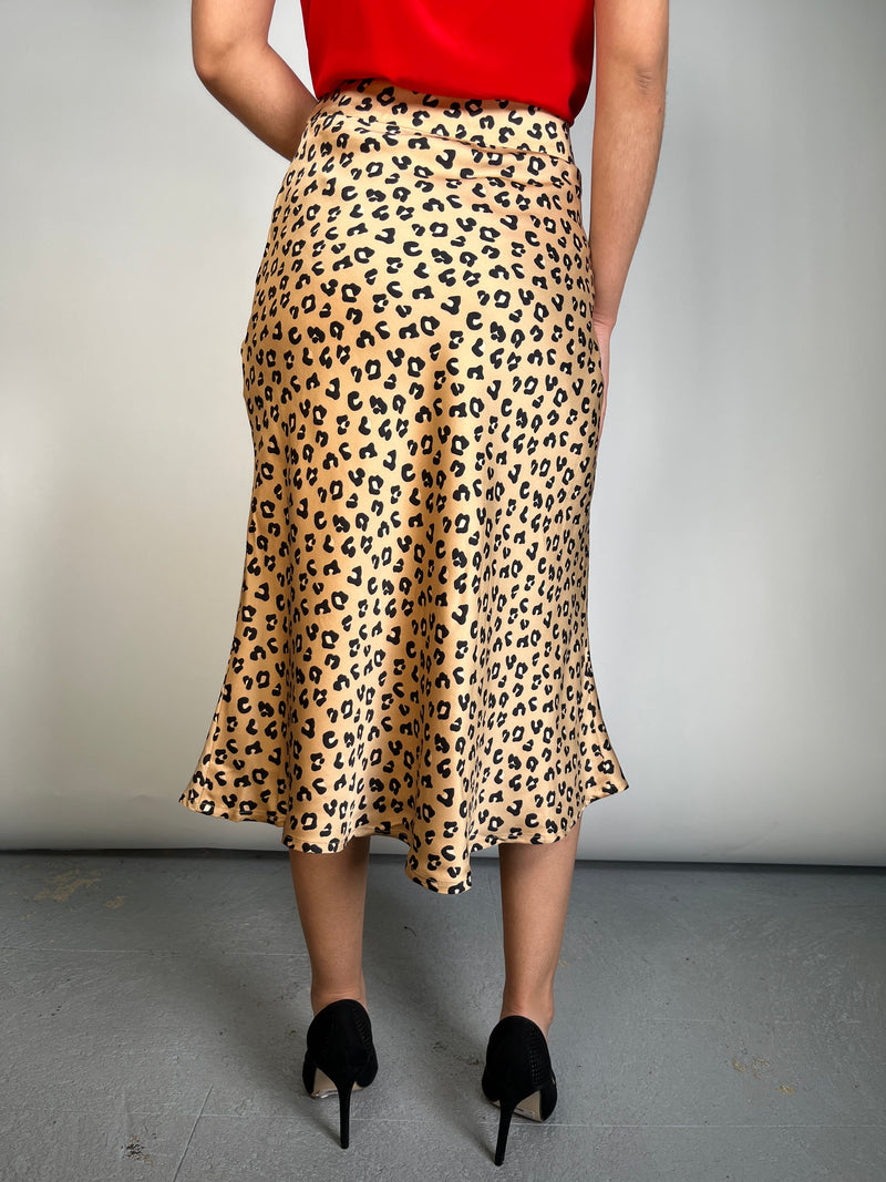 Falda Leopardo