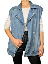 Chaqueta Denim Solapa