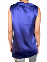Blusa Seda Navy