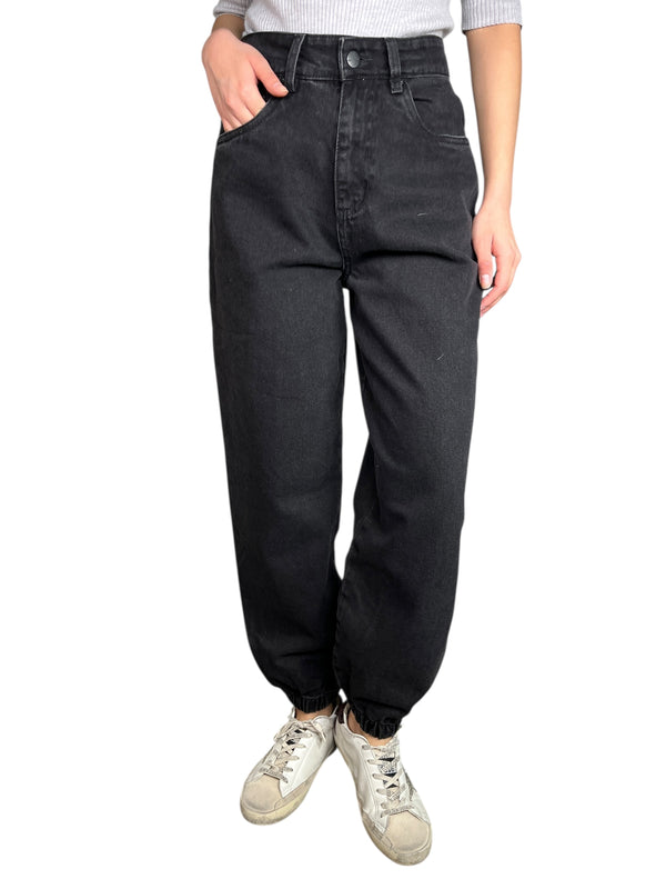 Jogger Jean Vintage Black