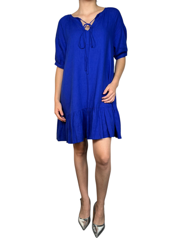 Vestido Azul Rey