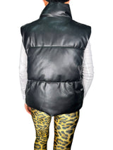 Parka Ecocuero Sin Mangas