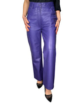 Pantalón Recto Cuero