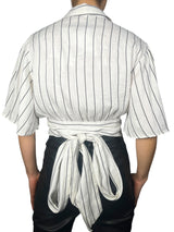 Blusa Rayas Nudo