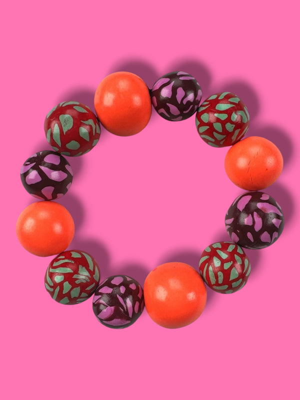 Pulsera Esferas Multicolor