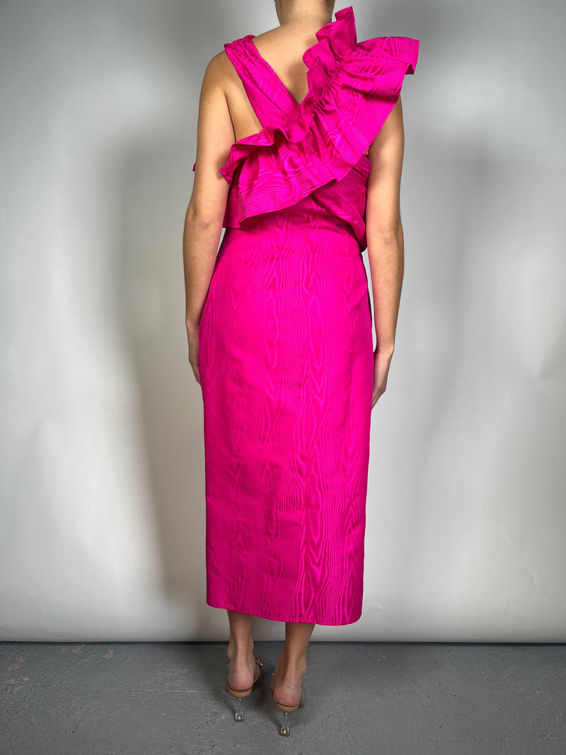 Vestido  Fucsia Vuelos