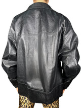 Chaqueta Cuero Oversize
