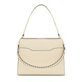 Shopper mediano beige Audree Saffiano
